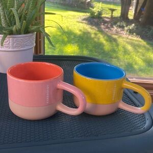 Starbucks Terracotta Two-Tone 12oz Mugs (Set of 2)